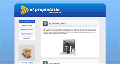 Desktop Screenshot of el-propietario.com